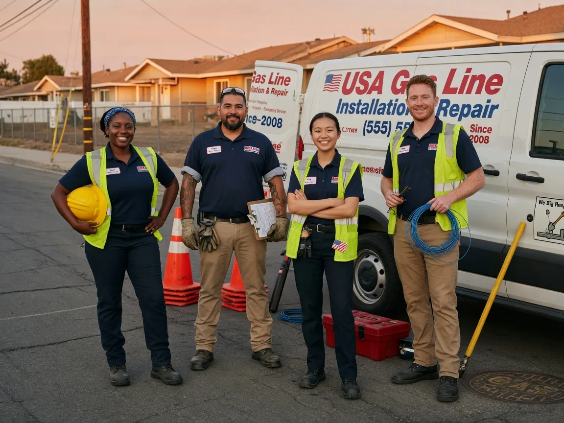 Gas Line Installation company in Buckner, IL